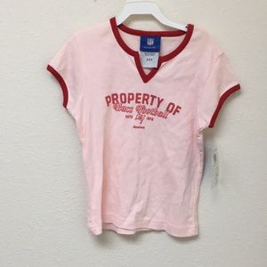 Property of box football T-shirt kids medium